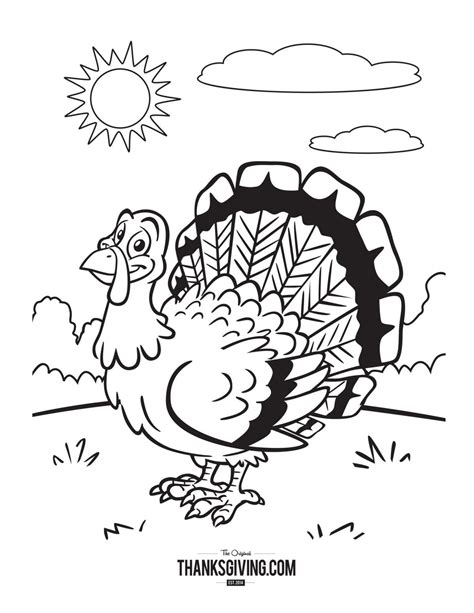 Below is what the finished witch will look like after putting it together. Thanksgiving Coloring Book Pages for Kids