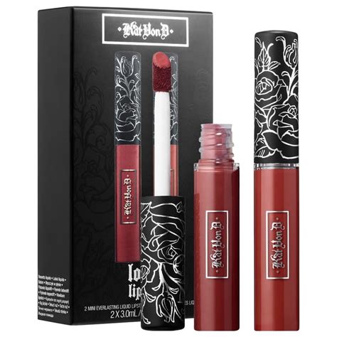 Kat von d is a beauty brand which provides excellence makeup products for both beginners and professionals beauty enthusiasts. Kat Von D Lolita Lip Duo | Sephora Black Friday Deals 2018 ...