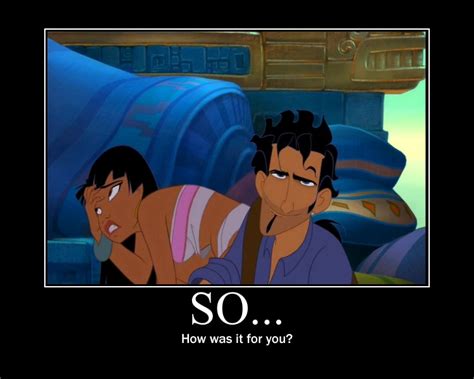 Chel is one of those characters where appearances can be deceiving. El Dorado Motivational 2 by disenchanted987 on DeviantArt