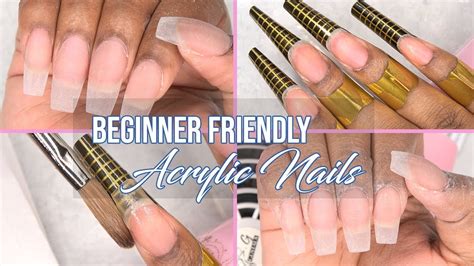 Acrylic Nails Tutorial - How to - Acrylic Nails using Nail ...