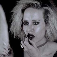 The perfect sarahpaulson ahs hotel animated gif for your conversation. TooCoolMomToTwo | American horror story hotel, American ...