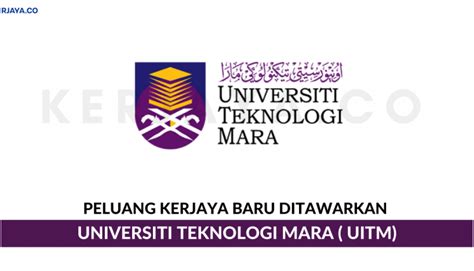Master your classes with homework help, exam study guides, past papers, and more for uitm. Universiti Teknologi Mara ( UiTM) • Kerja Kosong Kerajaan