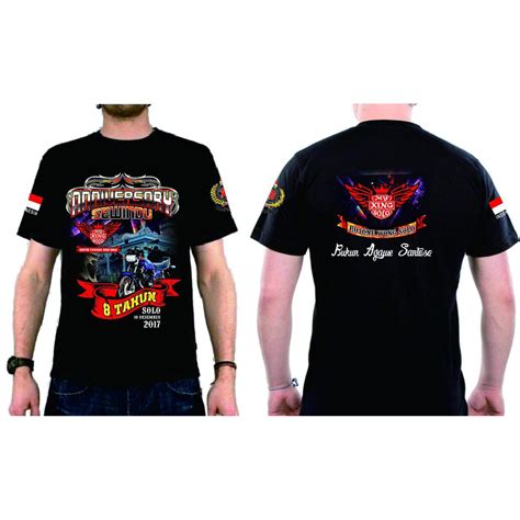Tidak dikenakan biaya tambahan meskipun menggunakan berbagai warna! Design Baju Club Motor | Gejorasain