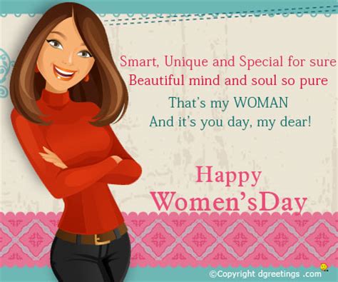 Accompany a beautiful bouquet with an uplifting and. Women's Day Messages, International Women's Day SMS ...