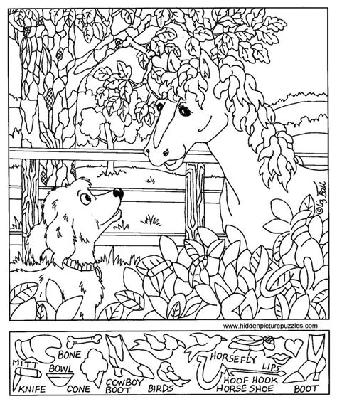 hidden object worksheets adults