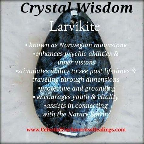 Larvikite is a monzonitic feldspar rock from the feldspar family. Larvikite | Wicca crystals, Energy crystals, Crystals