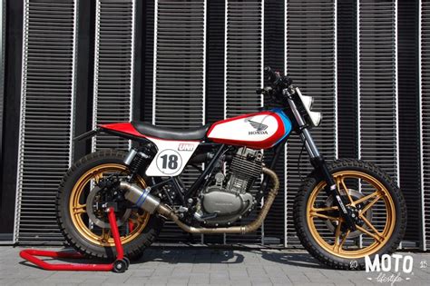 A honda tem o capacete perfeito para você e sua cb 500x. Honda FT500 Street Tracker by Tim Olgers - BikeBound