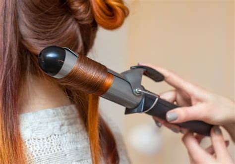 By pinning your hair up while it's still coiled up and hot to touch, the curl is 'locked in'. Looking for the best curling iron for thick hair ...