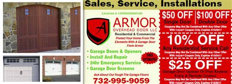 The trak armor products are overhead door track guards. Garage Door Service, Repair and Installation - Hazlet, NJ ...