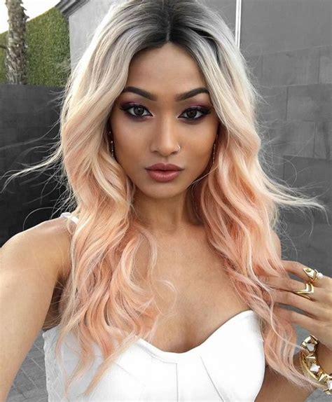 Feel like your tresses could use a cool upgrade but snipping just won't make the cut? Peach Hair Color | The Best Looks of the Peach hair Trend