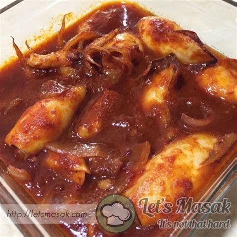 Cara memasak sambal tumis udang manis. Resepi Sambal Tumis Sotong - malayapap