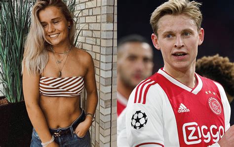 En dan frenkie de jong, afkomstig uit arkel. Vriendin Frenkie de Jong bleef stiekem dronken tussen Ajax ...