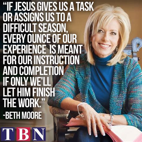 Beth moore is an american evangelist and author. #BethMoore #Lifetoday #TBN | Beth moore quotes, Beth moore, Bible quotes for women