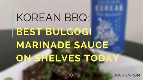 Find many great new & used options and get the best deals for korean bbq sauce bulgogi 290g at the best online prices at ebay! Korean BBQ: Best Bulgogi Marinade Sauce On Shelves Today ...