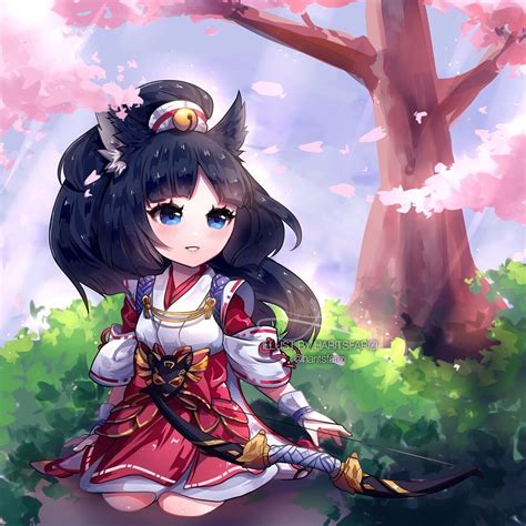 Anime Girl Wallpaper Miya Mobile Legends - Anime Wallpaper HD