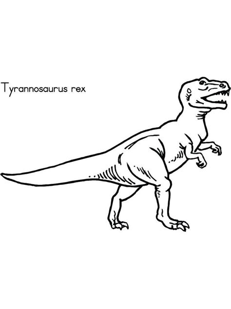 Dino dan dinosaur coloring pages. printable t rex coloring pages. T-Rex is indeed a very ...