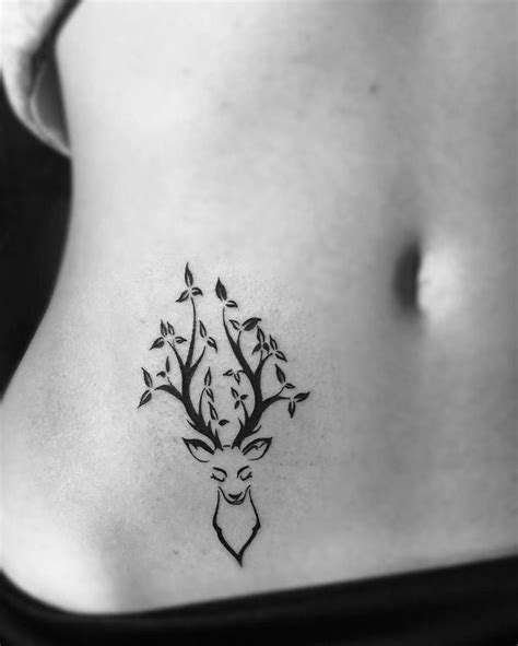 These designs are mostly made in black color and are at times given a shaded look. Tribal Deer Tattoos for Girls #greattattoosforgirls | Deer ...