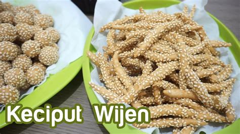 Variasi rasa bisa manis, asin dan gurih. Resep Cara Membuat Keciput Wijen Renyah Anti Gagal I onde ...