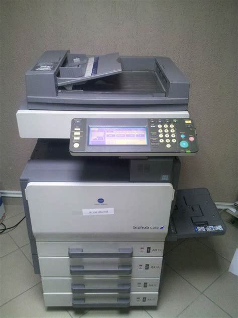 Maybe you would like to learn more about one of these? KONICA MINOLTA BIZHUB C252 PS DRIVER
