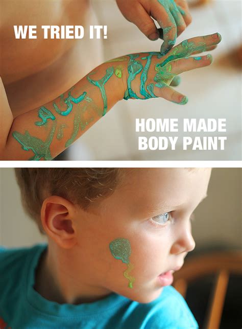 Body paint tips and tricks. Play: DIY Body Paint - Modern Parents Messy Kids