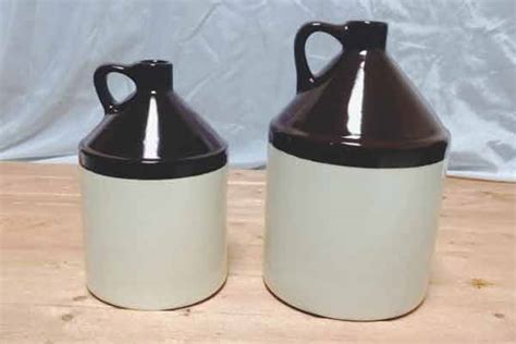 Old whiskey moonshine crock jug 11 1/2 tall. Stoneware Moonshine Jugs - Whiskey Jugs | Red Hill General ...