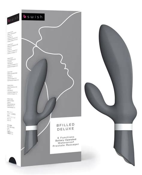 An external prostate massage device is a soft rubbery device that is shaped similar to a bike seat. Bfilled Deluxe Prostate Massager - Slate | Prostate ...