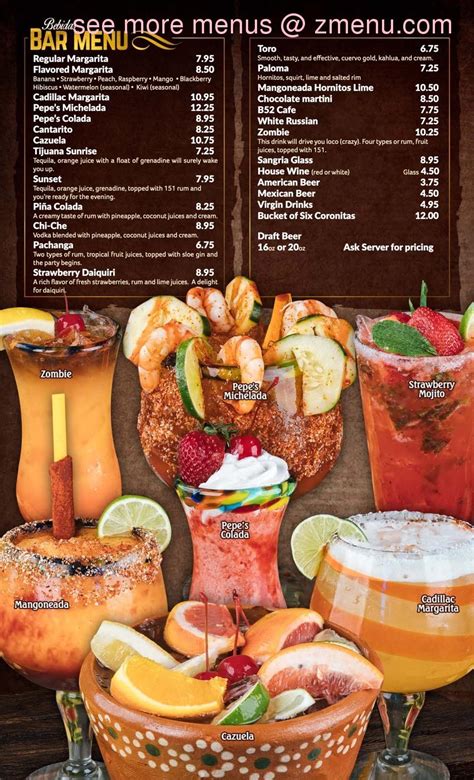 Start here to navigate your way through key information about us. Online Menu of Los Pepes Restaurant, Longview, Washington ...