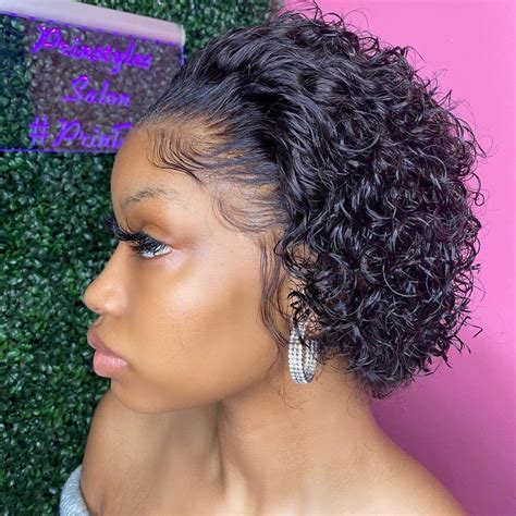 Check out these gorgeous short weave hairstyles that keep your scissors at bay and your style looking hot! #hairinspiration 🤩Would you try this ...