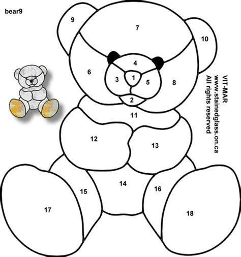 The new pattern can be found by clicking here: Free Teddy Bear Patterns Printable | Free Printables