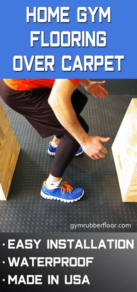 Cleaning a rubber gym floor. Use Staylock Bump Top flooring tiles for home gym flooring ...