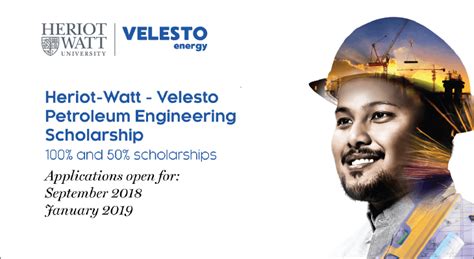 We deliver degree programmes to circa 30,000 students in 143 countries around the world. Bourse de génie pétrolier Heriot-Watt-Velesto pour ...