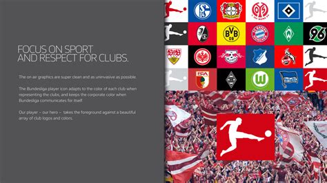 Find out which football teams are leading the pack or at the foot of the table in the german bundesliga on bbc sport. Bundesliga Branding 2017-18 - thomas markert