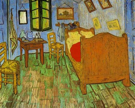 Vincents schlafzimmer in arles, 1889, musée d'orsay. Vincents Schlafzimmer in Arles - Vincent van Gogh Als ...