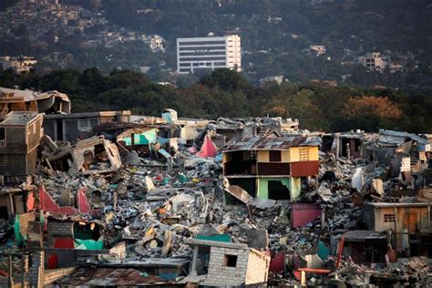 Haiti was hit on tuesday 12.01.10 by a massive earthquake and official fears 100,000 dead and this is the scenario where on tuesday 12.01.10 a devastating magnitude 7.0 earthquake struck the. The 2010 Haiti Earthquake