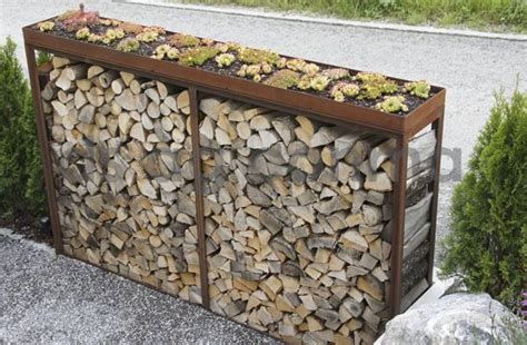 Fragen sie daher bei ihrem holzhändler immer nach, wie lange das holz gelagert wurde bzw. holzlager standardmodelle | Holzlager, Holz im garten ...