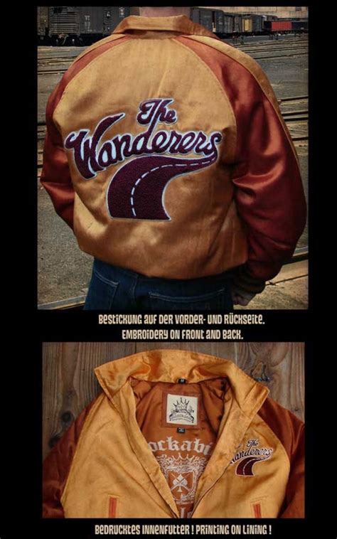 Wanderers is straight dennis leary joke stealing bad and unoriginal. Wanderers Jacke by Rockabilly-Rules | Rockabilly - 50s Style