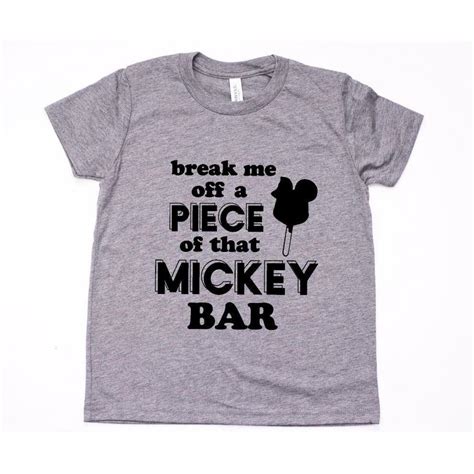 Michael's office becomes the victim of a odorous prank which subjects the office to his punishment. Break Me Off A Piece of that Mickey Bar Kids Tee | Kid ...