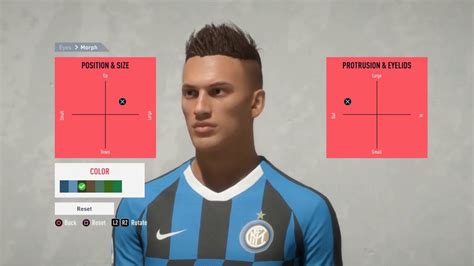 Lautaro Martinez FIFA 20 Pro clubs look alike tutorial ...