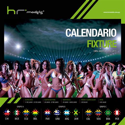 #copa america 2015 #chile #argentina #copa america #daleee. Découvrez le calendrier sexy de la Copa America 2015