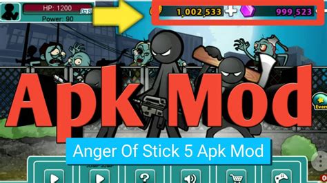 Zombie game mod apk with unlimited money, obb guys, anger of stick 5. Anger of Stick 5 v1.1.1 Mod Apk 1.1.1 - Hack No Root ...