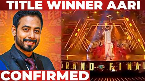 Big boss tamil 3 is the third season of the tv show big boss tamil, which started on 23 june 2019 with 16 contestants. (BB) Bigg Boss 4 Tamil Winner Name Aari Arjuna Grand ...