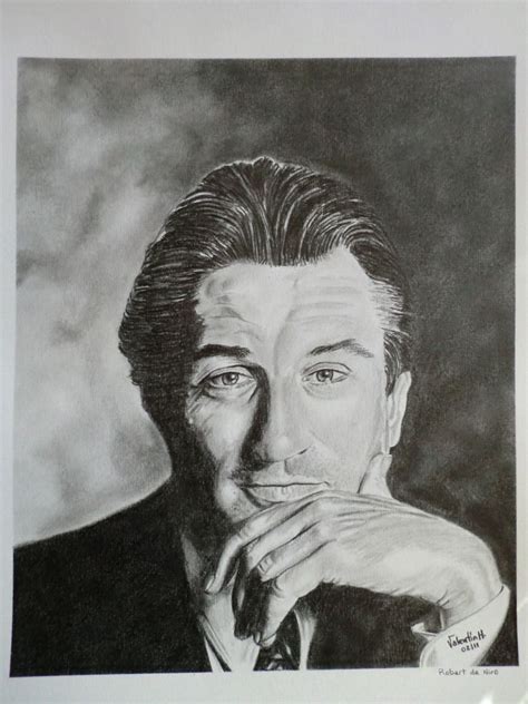 I believe he has invented the brooding, reclusive mystique he hides behind—as. ROBERT DE NIRO | Robert de niro, Dibujos, Actores