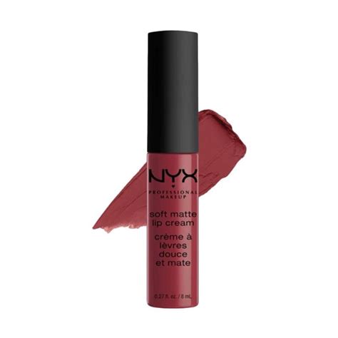 Neither lipstick nor lip gloss, this matte lip cream is a new kind of lip color that goes on silky smooth and sets to a matte finish. Jual NYX Professional Makeup Soft Matte Lip Cream Online ...
