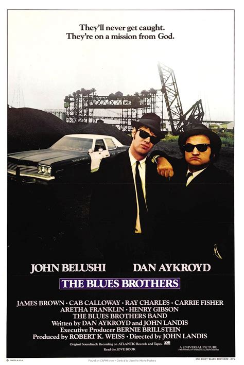 The blues brothers is an american blues and soul cover band created by comedic actors dan aykroyd and john belushi. Filmplakat »The Blues Brothers« auf CAFMP