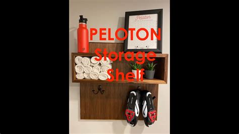 While closed shoes may look alike, these cycling shoes with a cleat and a buckle closure may look quite different for many people. Peloton Shelf. Shoe hanging rack. Beautiful walnut. - YouTube