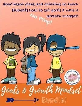 Goals & Growth Mindset Bundle! in 2020 | Growth mindset, Growth mindset activities, Smart goals ...