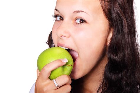 Petr kratochvil has released this woman eating apple image under public domain license. Woman Eating Apple Free Stock Photo - Public Domain Pictures