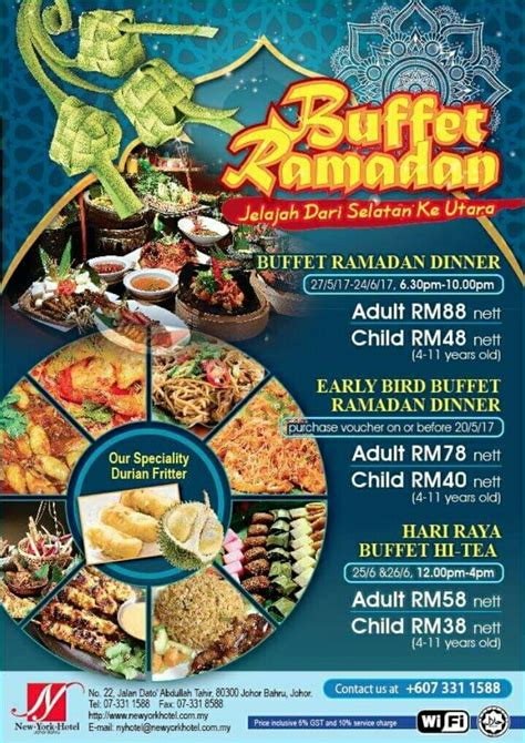 Semoga perkongsian tentang senarai buffet ramadhan di johor dapat memberi rujukan kepada. Senarai Buffet Ramadhan 2019 Di Johor Bahru - Lokmanamirul.com