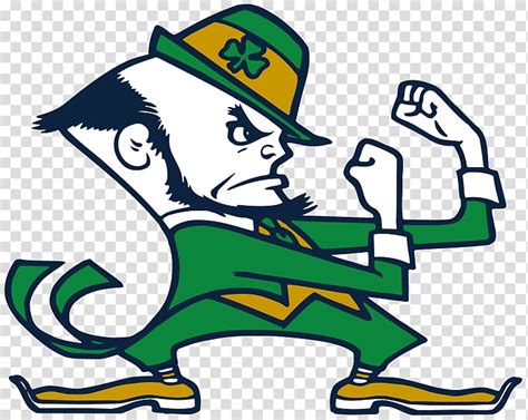 167 transparent png illustrations and cipart matching university of notre dame. Notre Dame Fighting Irish football Leprechaun Mascot Chief ...