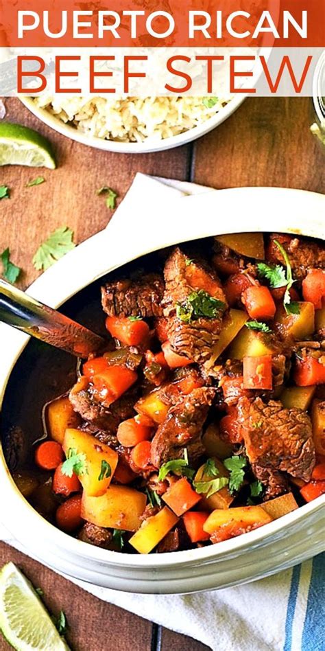 Check spelling or type a new query. Puerto Rican Beef Stew | Recipe | Food recipes, Beef ...